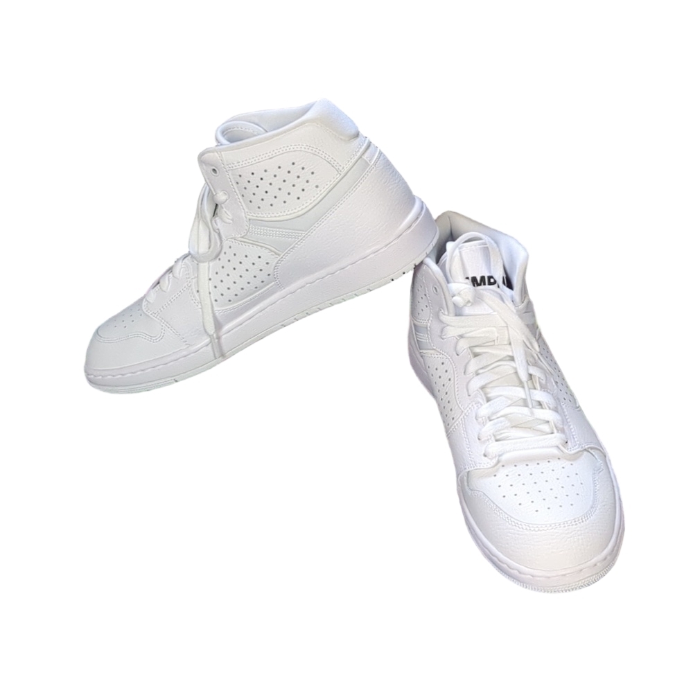 JORDAN Jumpman access white high tops size 10.5 - Picture 3 of 9